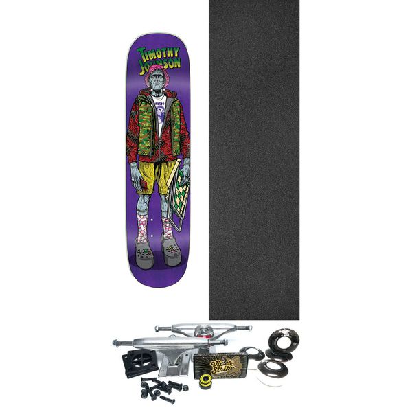 StrangeLove Skateboards Timothy Johnson Hypebeast Skateboard Deck - 8.5" x 32.5" - Complete Skateboard Bundle